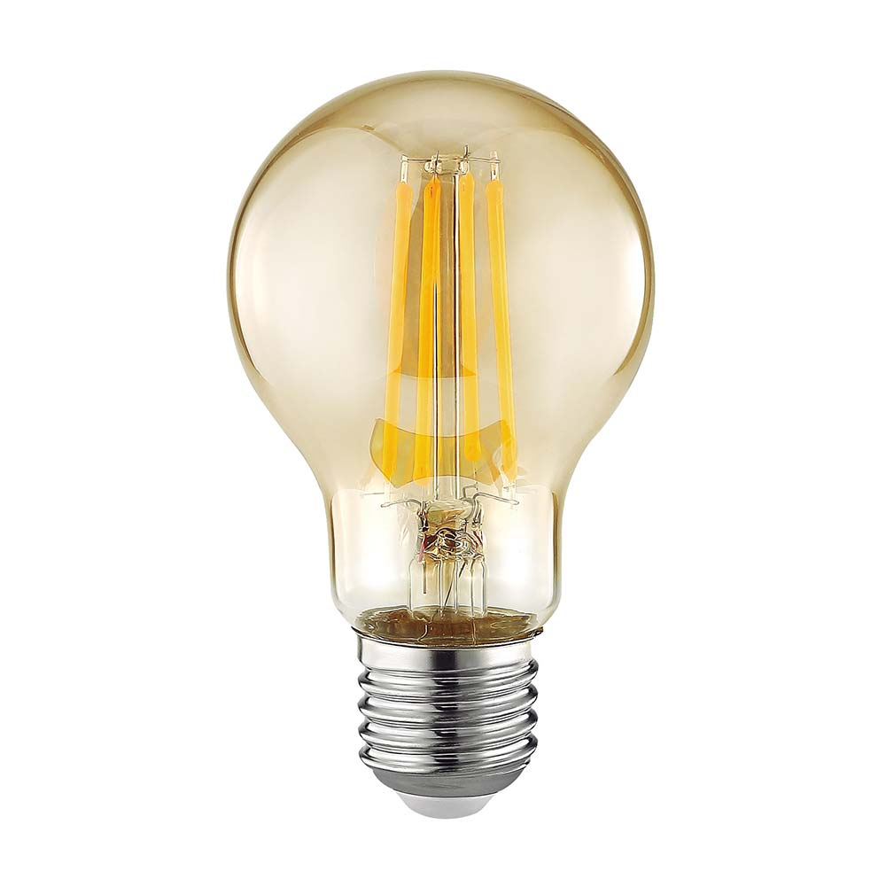 Lámpara A60 led de filamento 7W cálida E27 Lightech