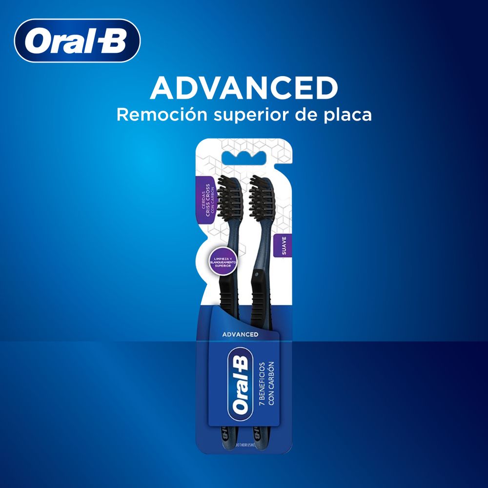 Cepillo Dental ORAL-B Advanced 7 Beneficios Paquete 2un - Oechsle