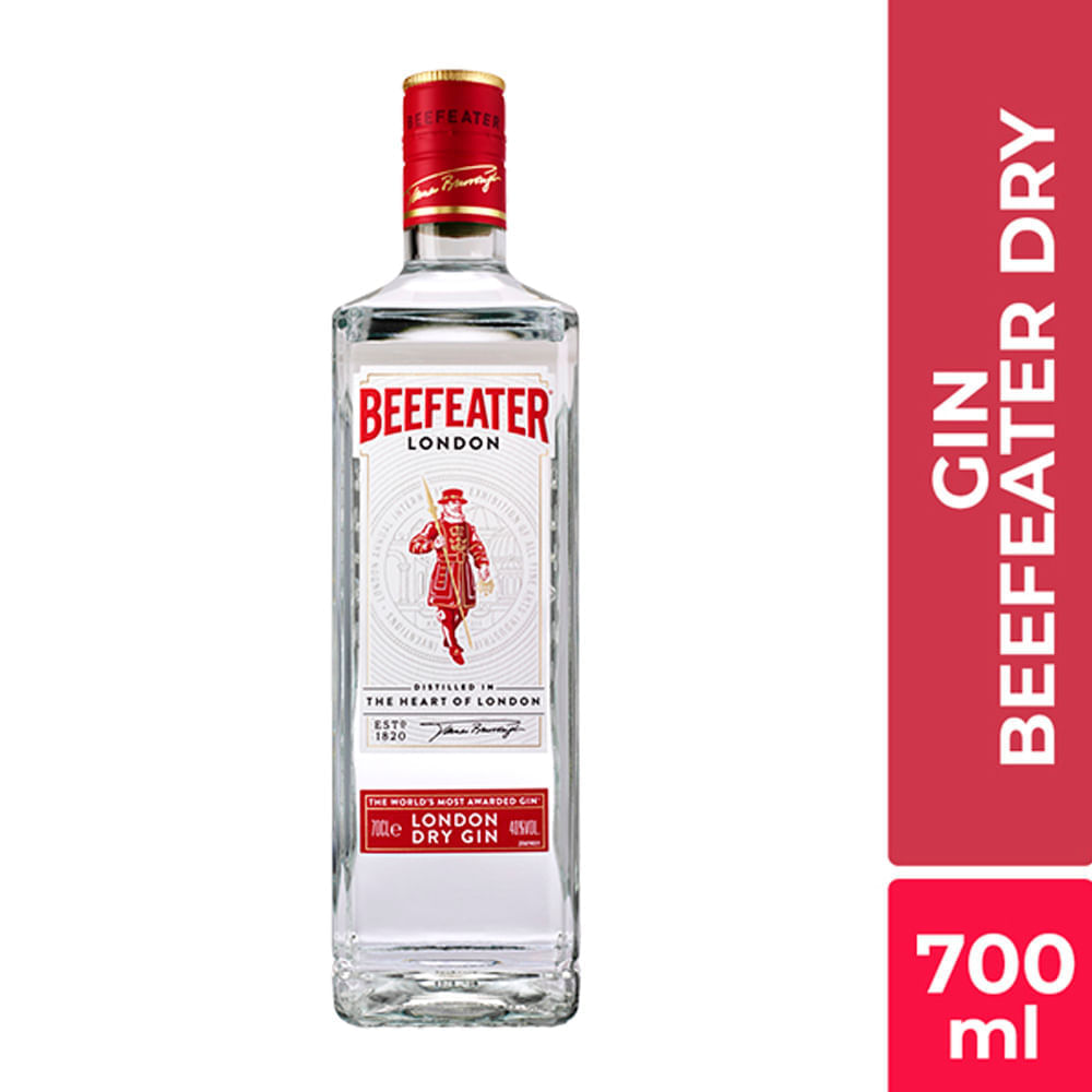 Gin BEEFEATER London Dry Botella 700ml