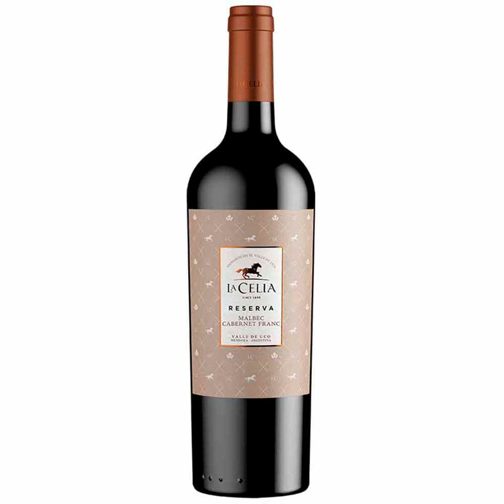 Vino Tinto F. LA CELIA Reserva Malbec Cabernet Botella 750ml