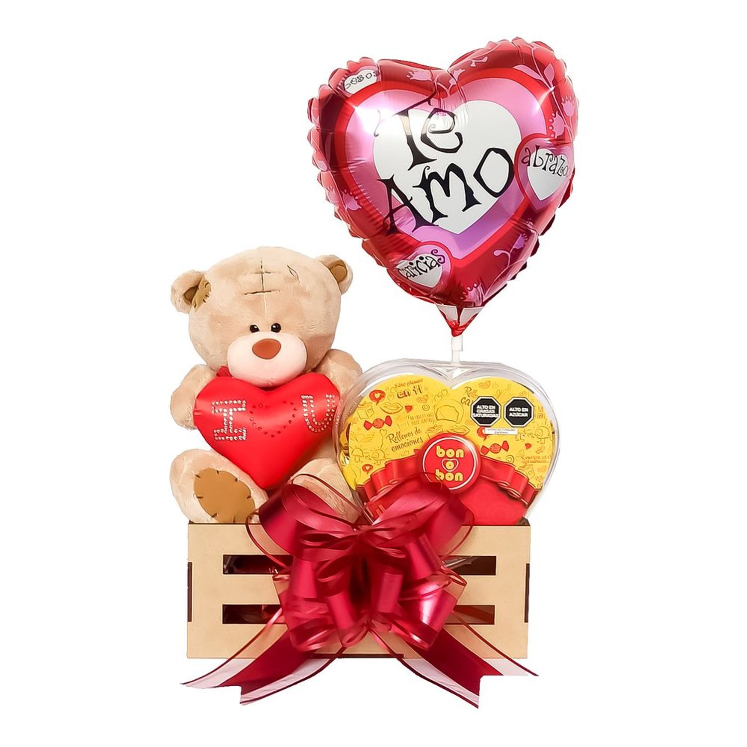 Peluches de 30cm con caja personalizada para este día de San Valentin.  Celebra con Nosotros #sanvalentin…