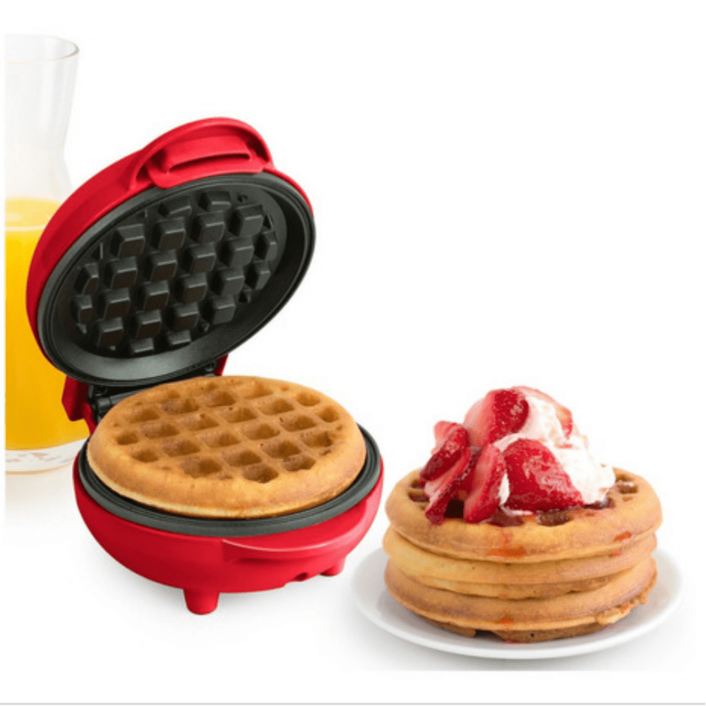 Maquina para hacer Waffles Rojo GENERICO
