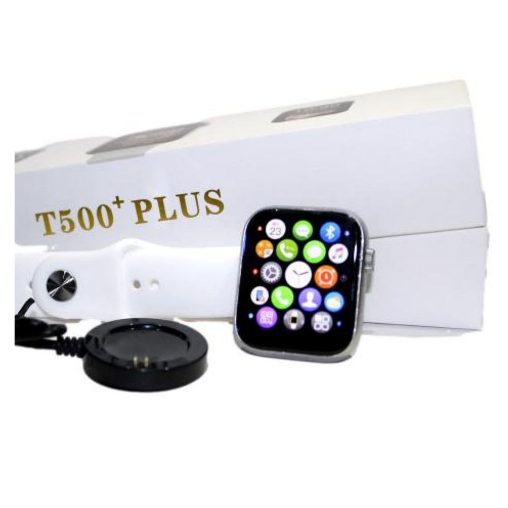 Smartwatch T500 + PLUS SERIE 6 - Blanco