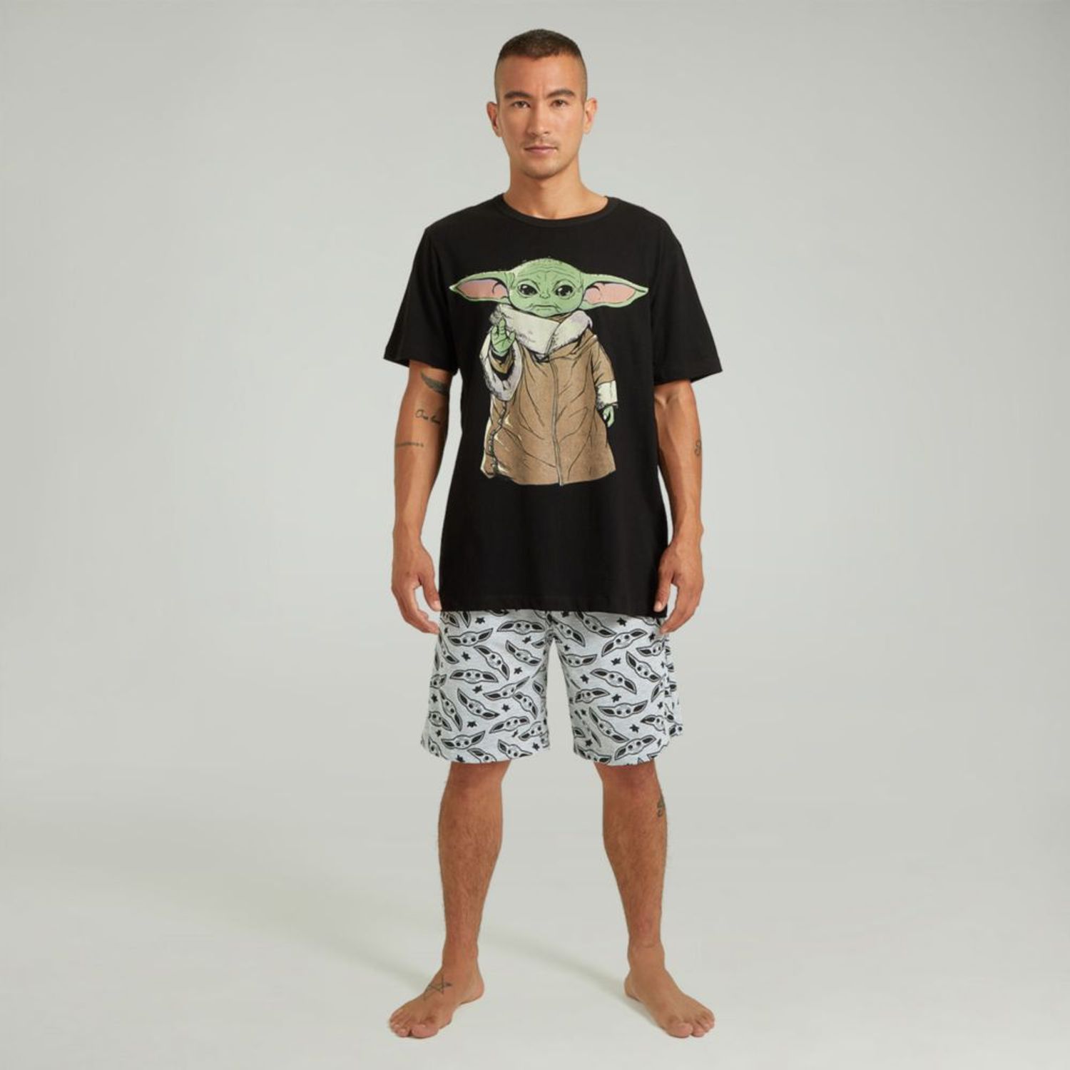 Pijama Hypnotic Polo Manga Corta Y Short Star Wars Hombre | Oechsle.pe -  Oechsle
