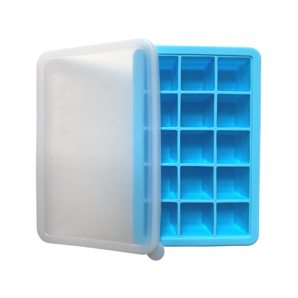 Cubeta de Hielo de Silicona KIOXX 15 Cavidades Azul - Promart