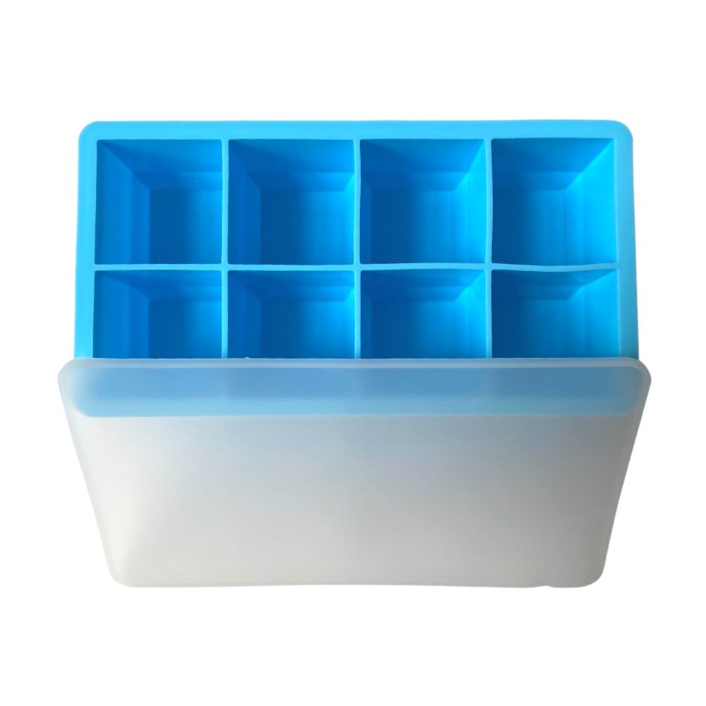 Cubeta de Hielo de Silicona KIOXX 15 Cavidades Azul - Promart