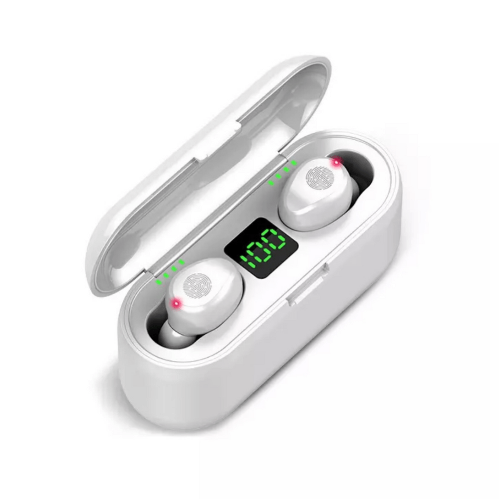 Pack Smartwatch T500 Plus Blanco y Audífono F9 Blanco con Power Bank |  Oechsle - Oechsle
