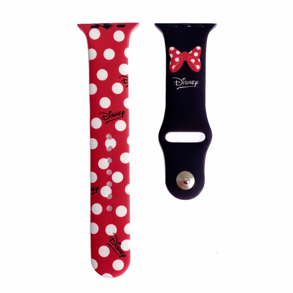 Pack Smartwatch T500 Plus Blanco y Correa Minnie Mouse Rojo 42mm Y 44mm |  Oechsle - Oechsle