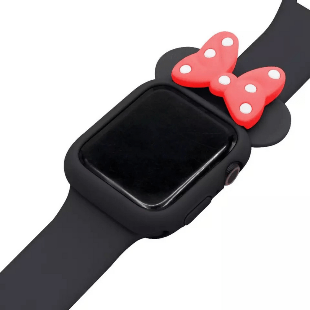 Pack Smartwatch T500 Plus Negro y Case Funda Minnie Mouse 42mm Y 44mm |  Oechsle - Oechsle