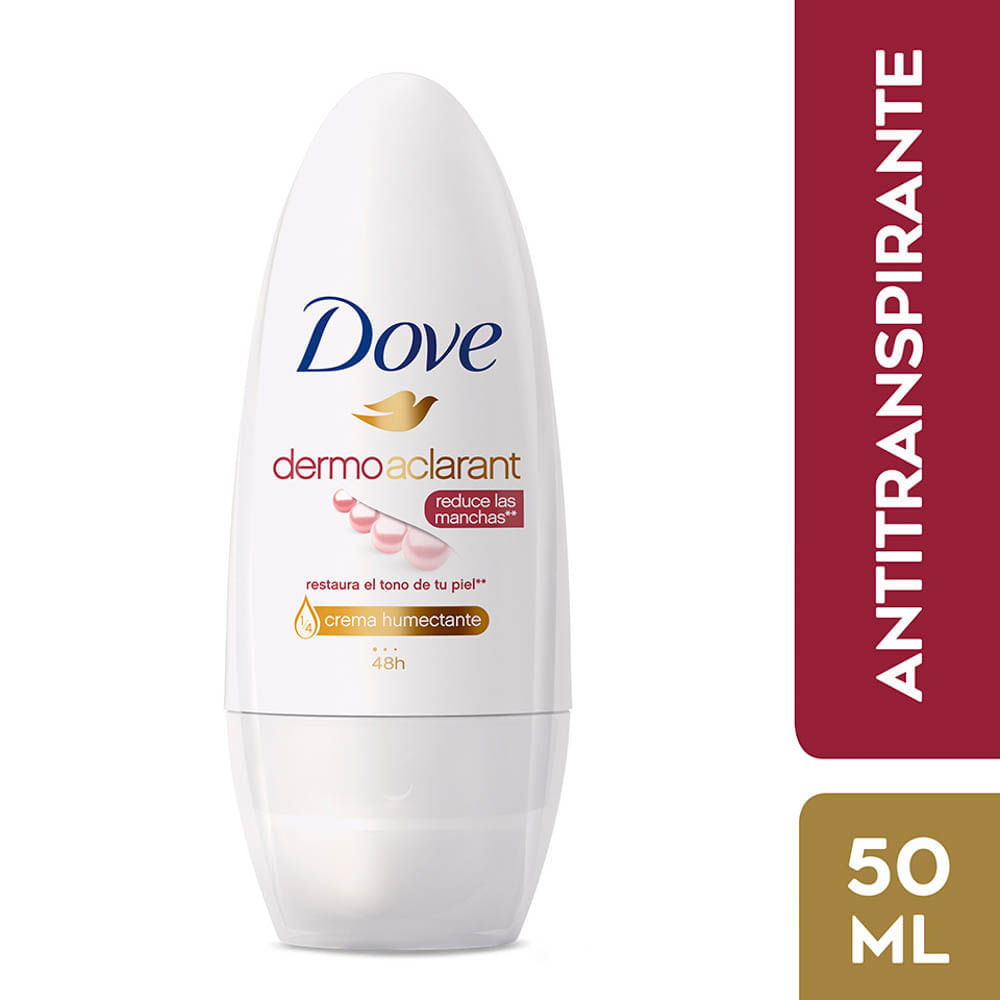 Antitranspirante Dermoaclarant en Roll-on DoveDesodorante - Frasco 50 ML