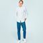 Camisa Manga Larga Regular Fit Blanco