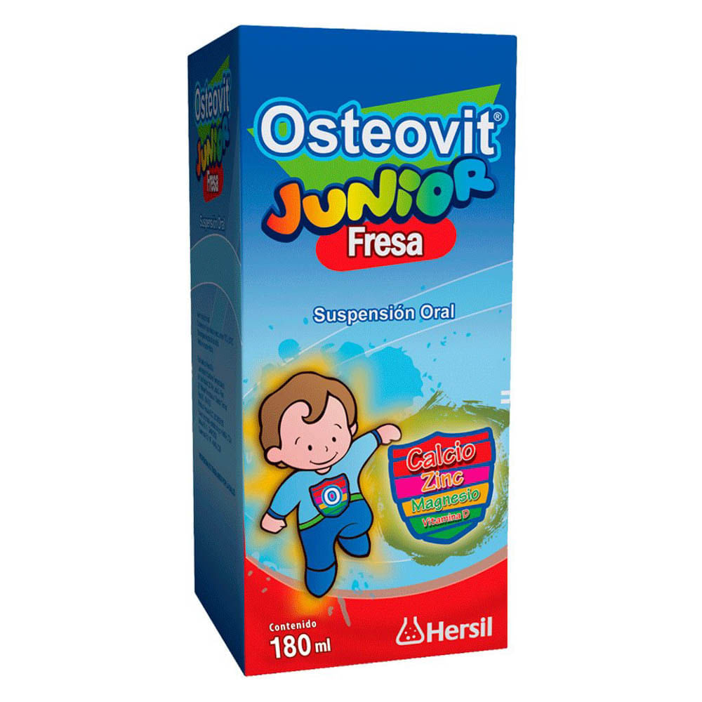 Osteovit Junior Fresa Suspensión Oral