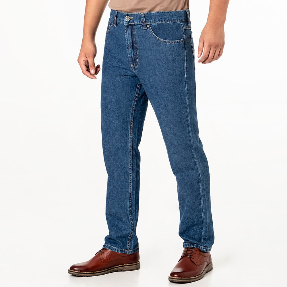 Pantalon Denim Norton 1061 Semi Pitillo Stone Wash 32 | Oechsle - Oechsle