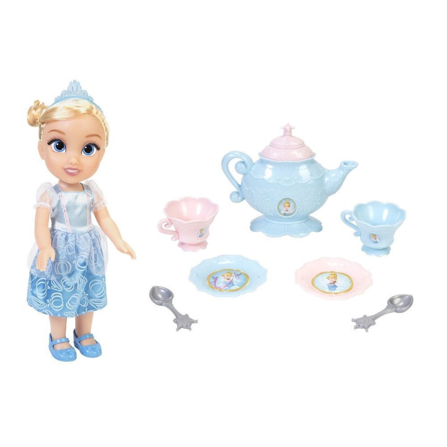 Muñeca Princesa Juego De Té Cenicienta  - Oechsle