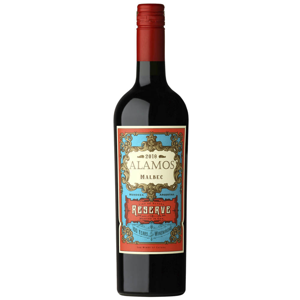 Vino Tinto ALAMOS Reserve Malbec Botella 750ml