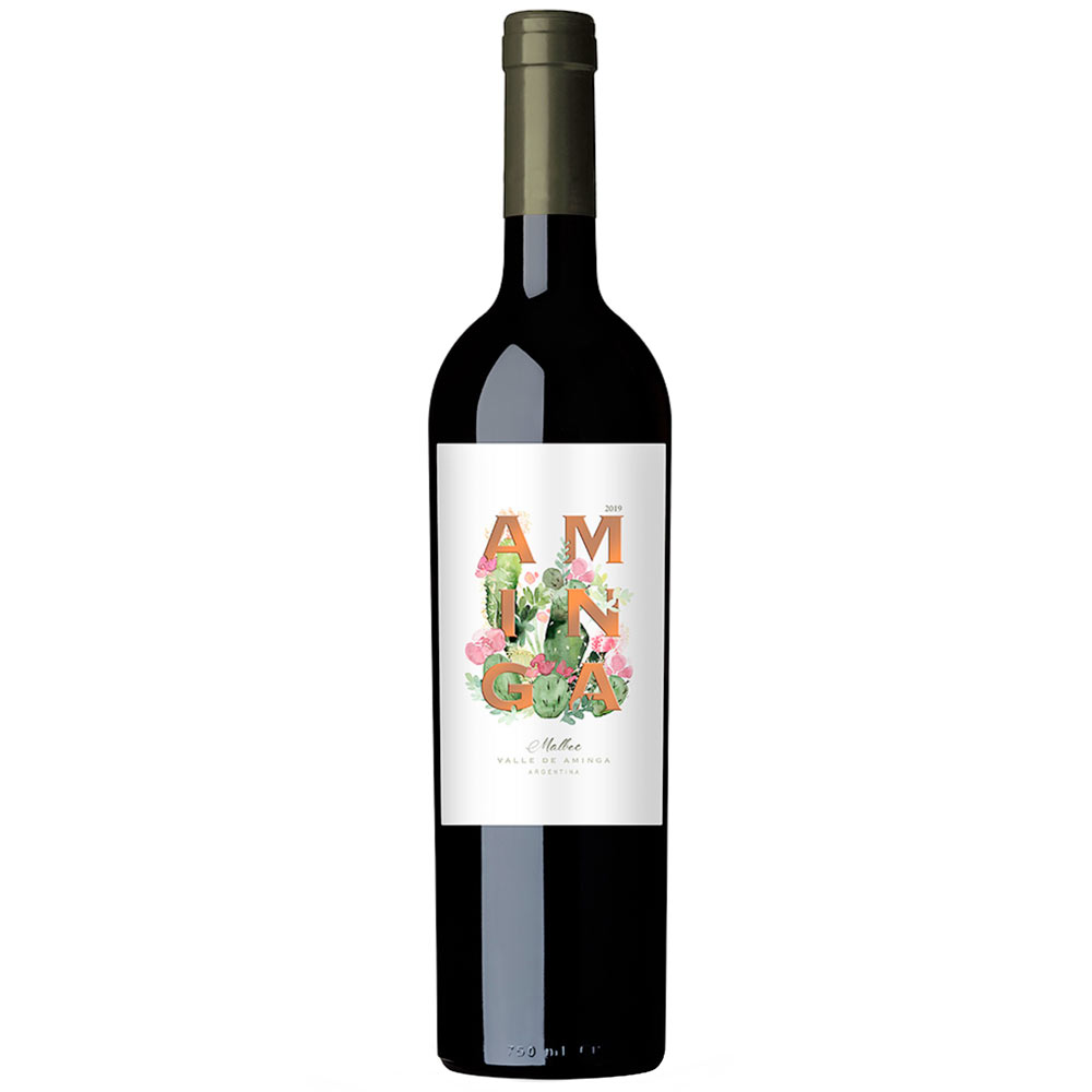 Vino Tinto AMINGA Malbec Botella 750ml