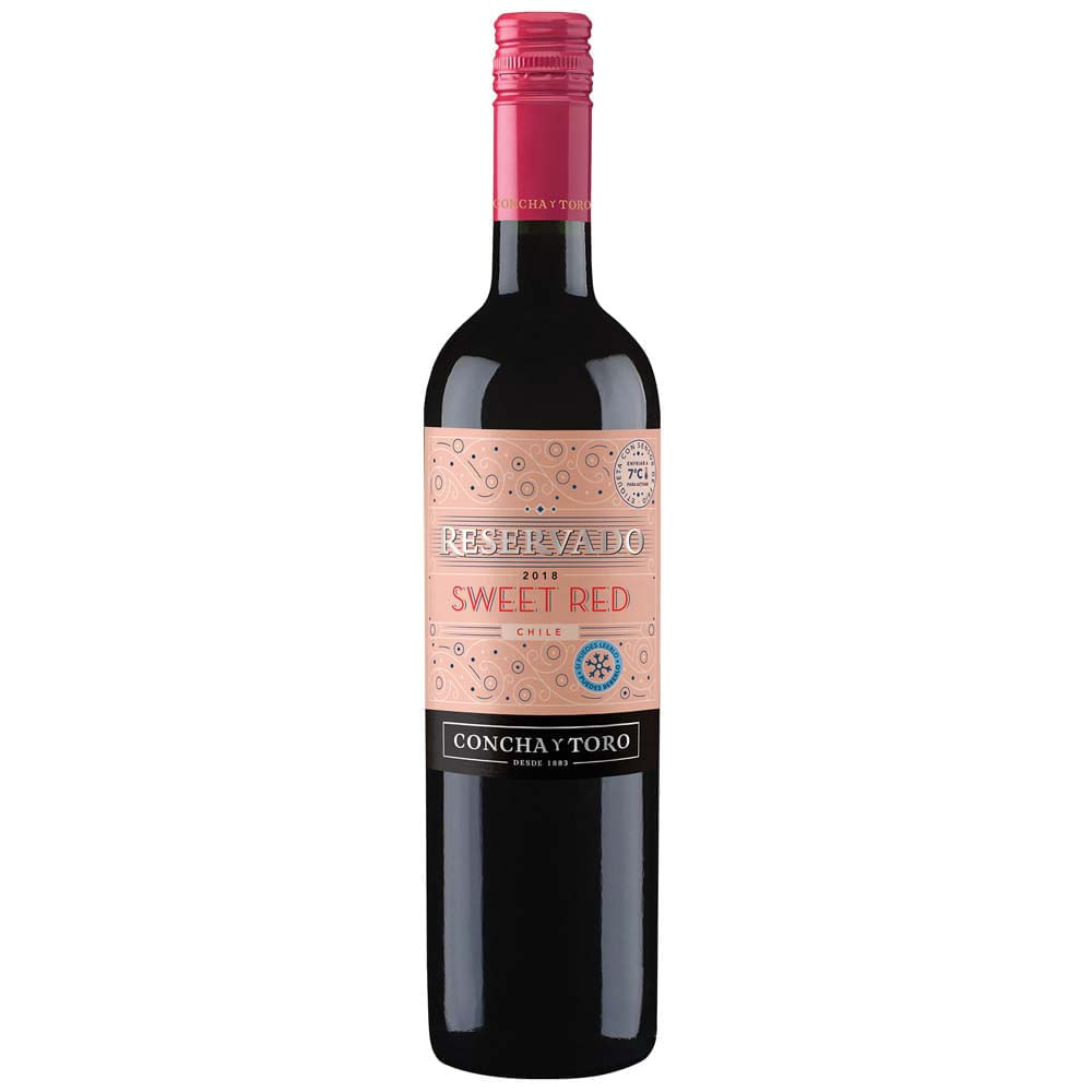 Vino Tinto CONCHA Y TORO Reservado Sweet Red Botella 750ml