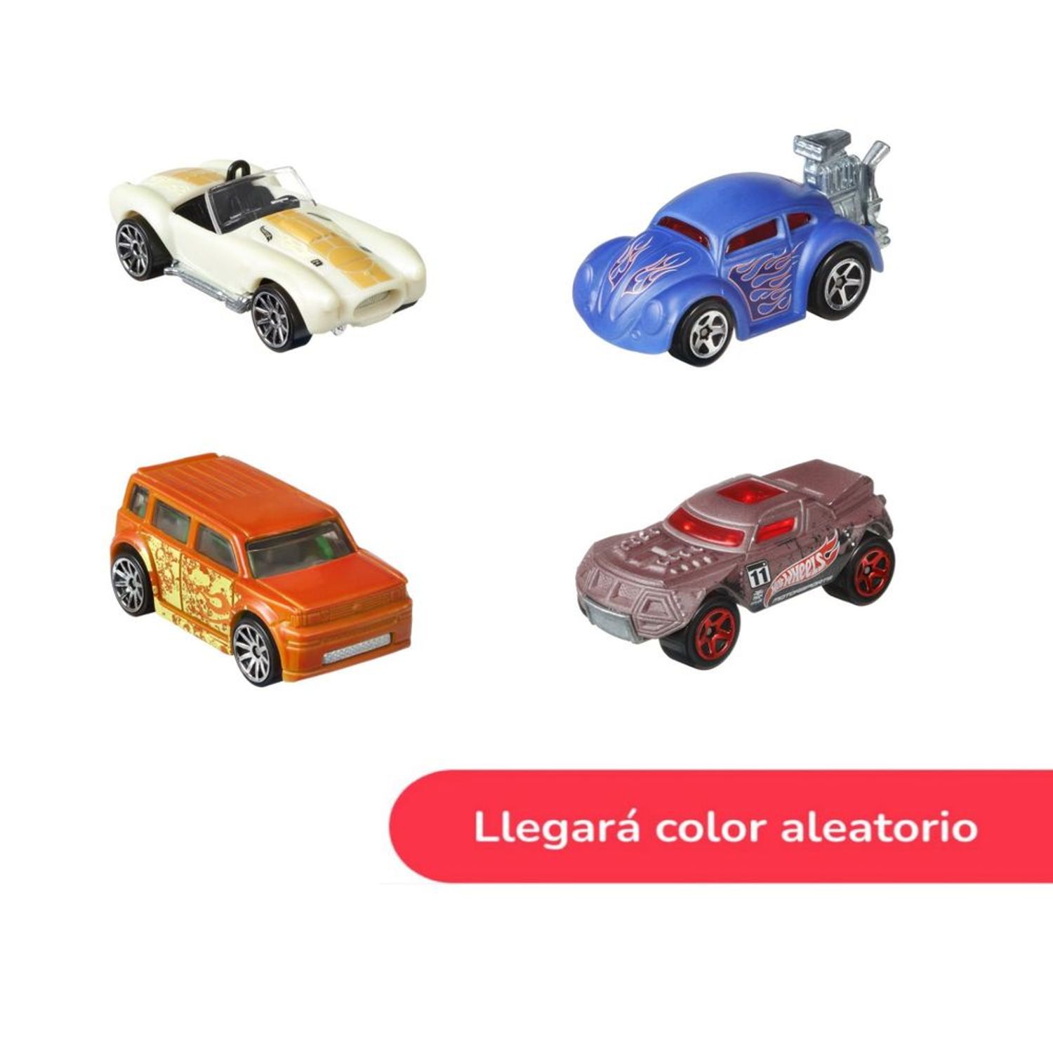 HOT WHEELS Auto De Juguete Paquete De 20 Autos (Contiene Producto