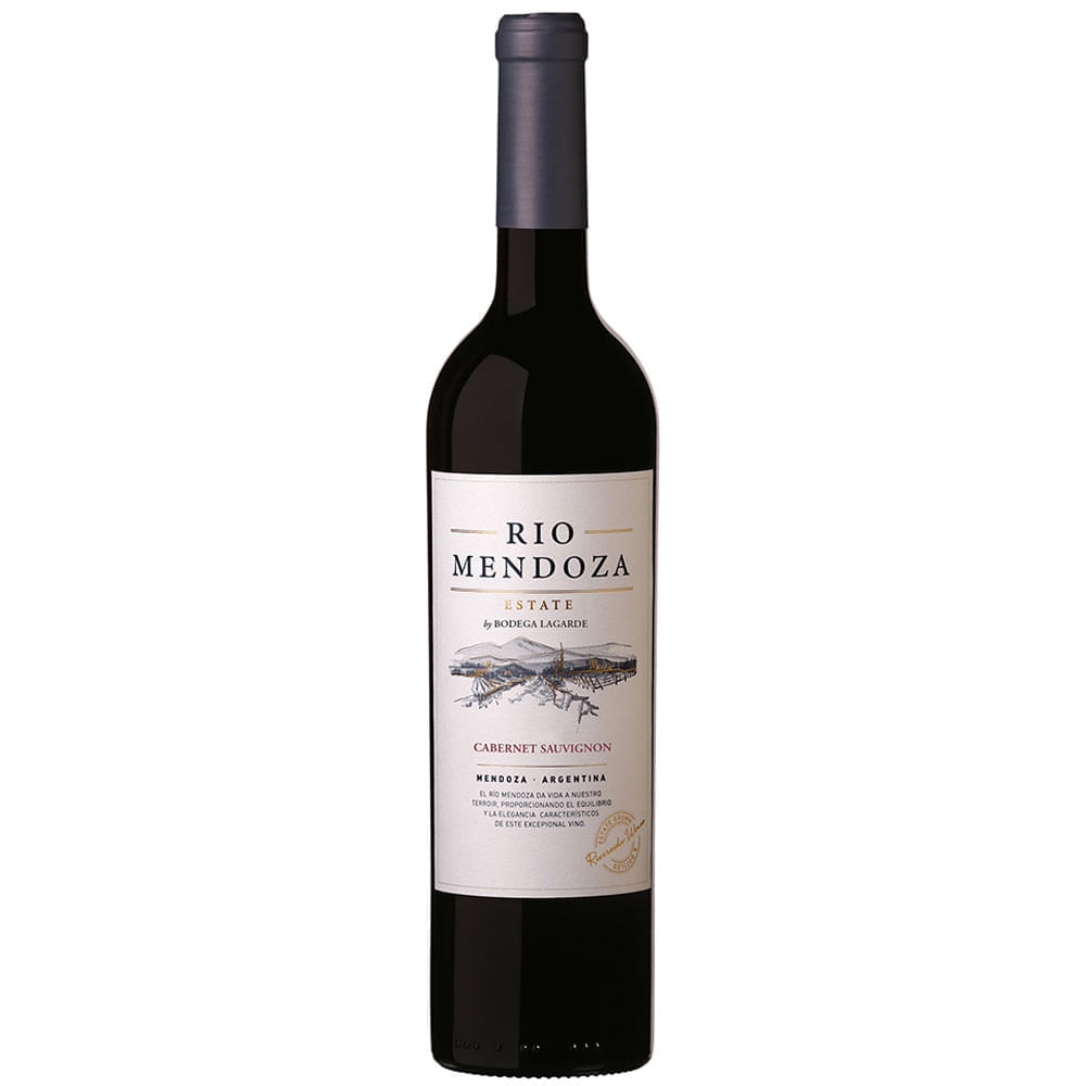 Vino Tinto RÍO MENDOZA Estate Cabernet Sauvignon Botella 750ml