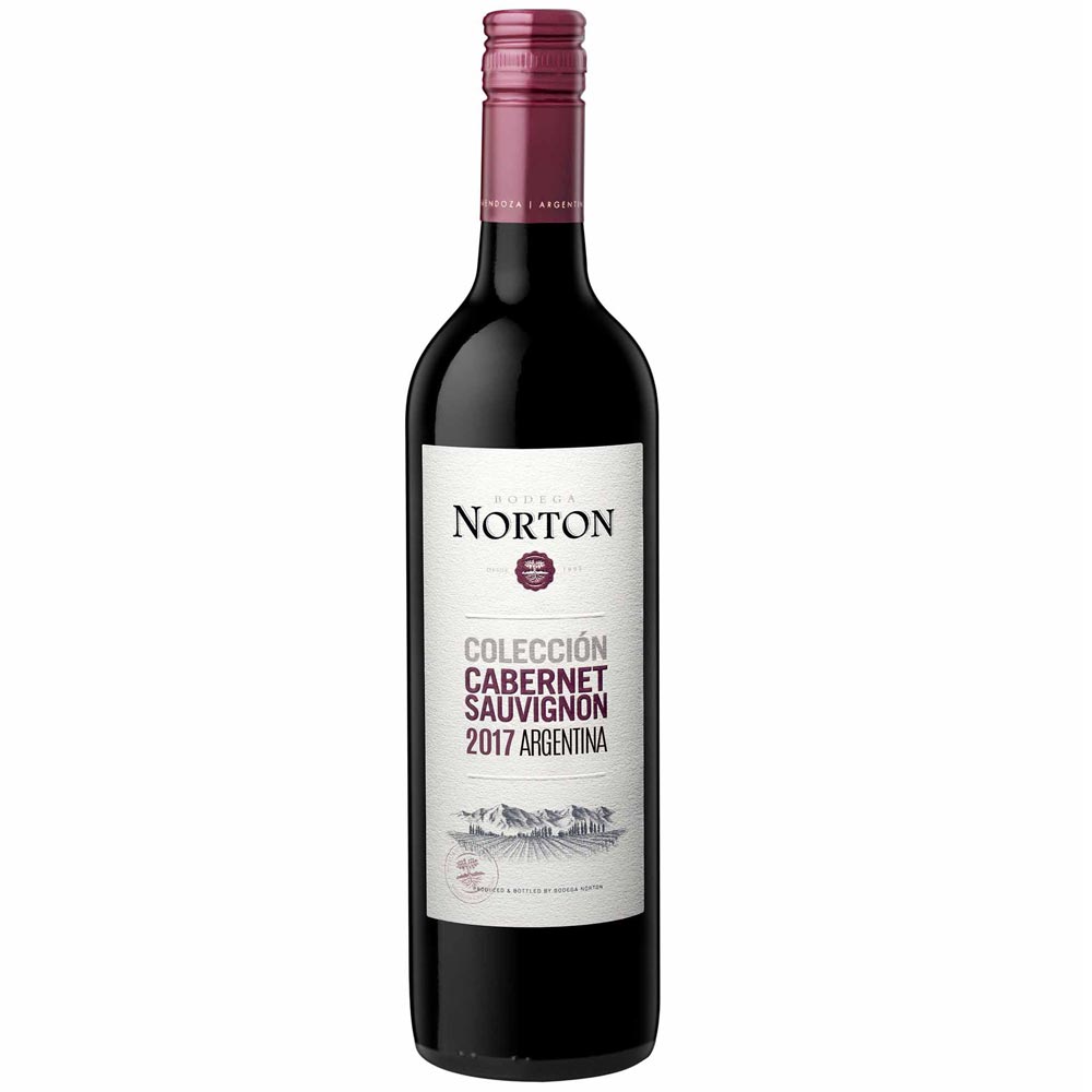 Vino Tinto NORTON Colección Cabernet Sauvignon Varietal Botella 750ml