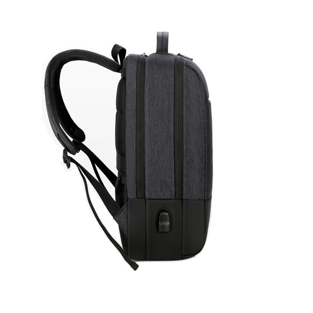 Mochila Antirrobo Impermeable Morral Base Negro Usb - Negro | Oechsle -  Oechsle