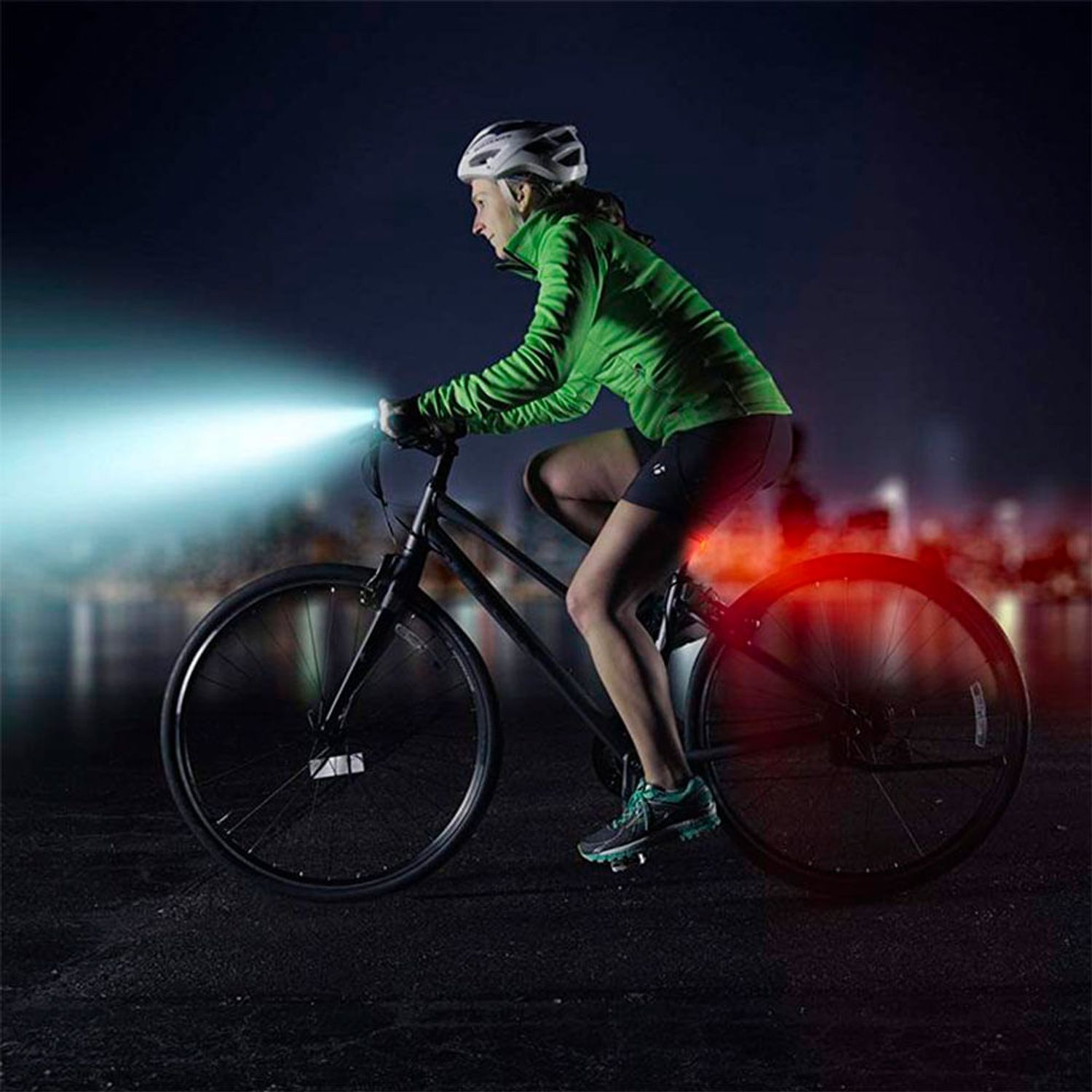 Luz LED delantera para Bicicleta - Ciclismo - Promart