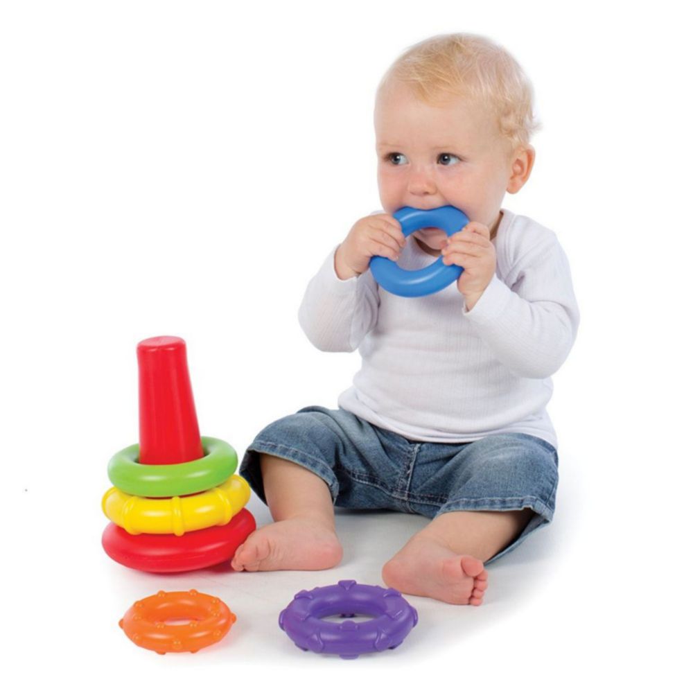 Juguete Playgro Cono Rock And Stack Para Bebe | Oechsle.pe - Oechsle