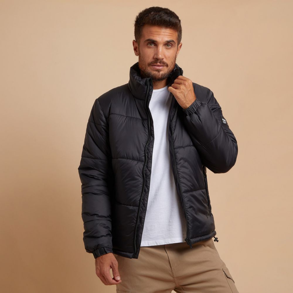 Casaca Malabar Con Relleno Puffer Hombre | Oechsle.pe - Oechsle