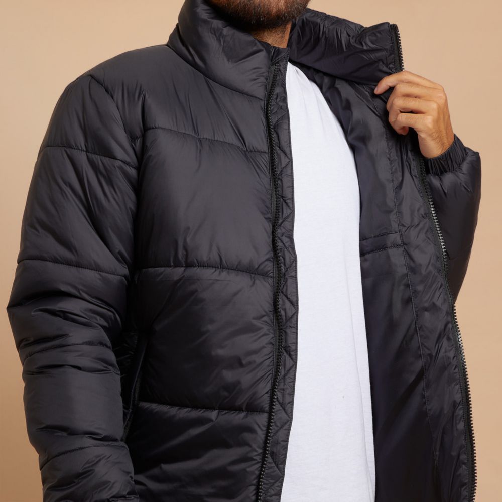 Casaca Malabar Con Relleno Puffer Hombre | Oechsle.pe - Oechsle