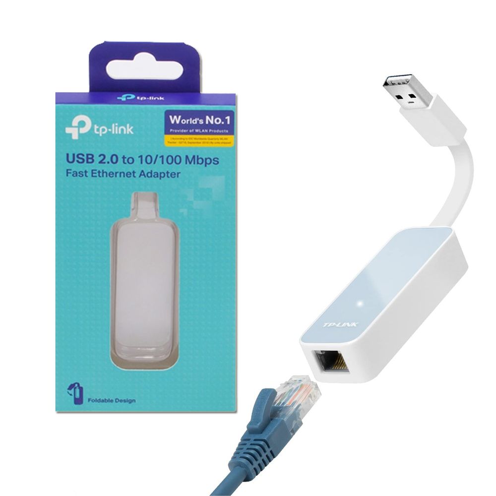 Adaptador de Red TP-Link UE200 USB 2.0 to 10 100 Mbps