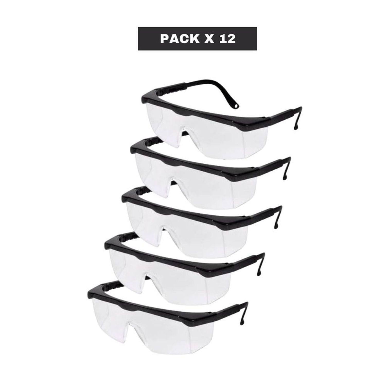 Lentes de Seguridad Antiempañantes Segpro Caja X 12 Und | Oechsle - Oechsle