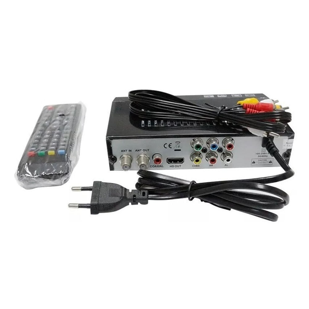 Set top box Sintonizador Decodificador Tv Digital Hd 1080p Tdt Isdbt -  Promart