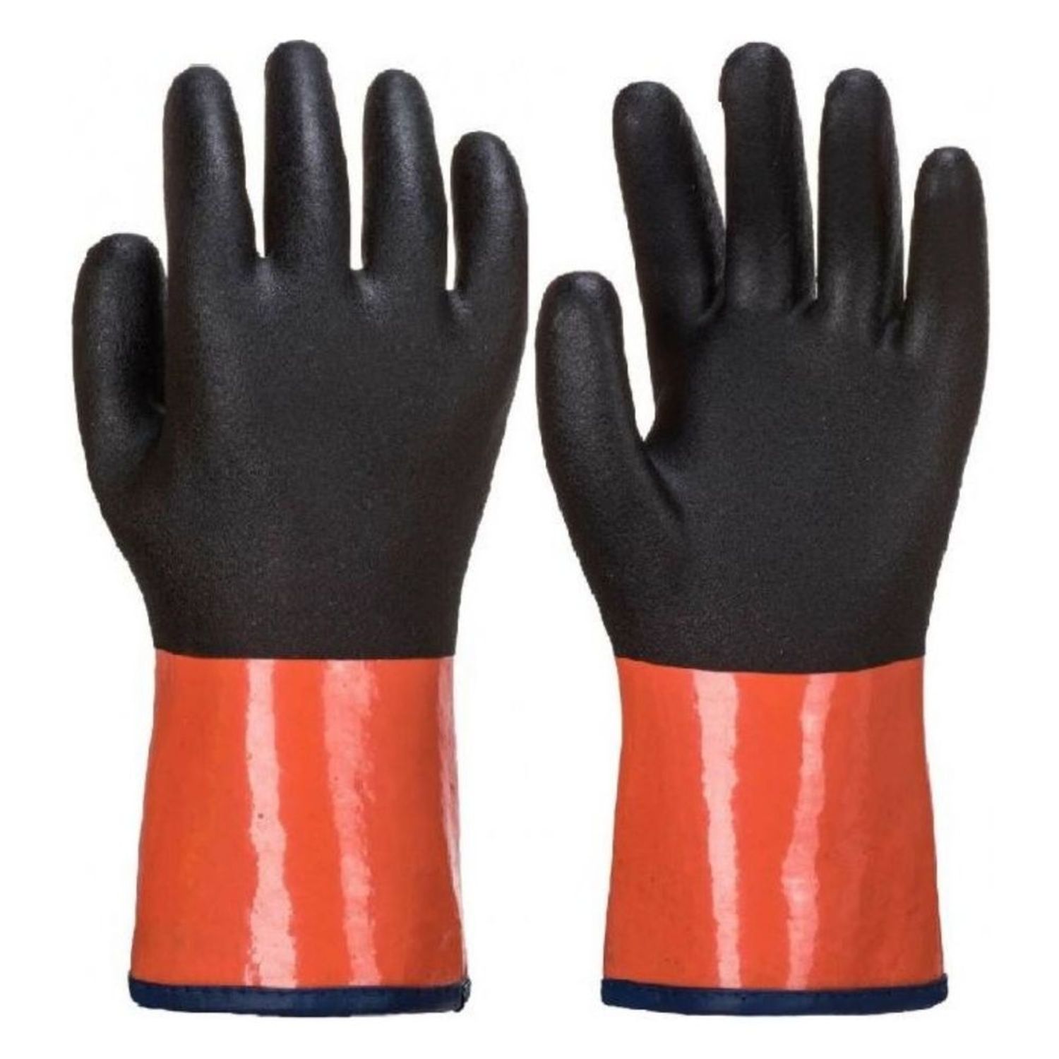 3 Pares De Guantes Jardinería Color Naranja Talla 3 De Niños