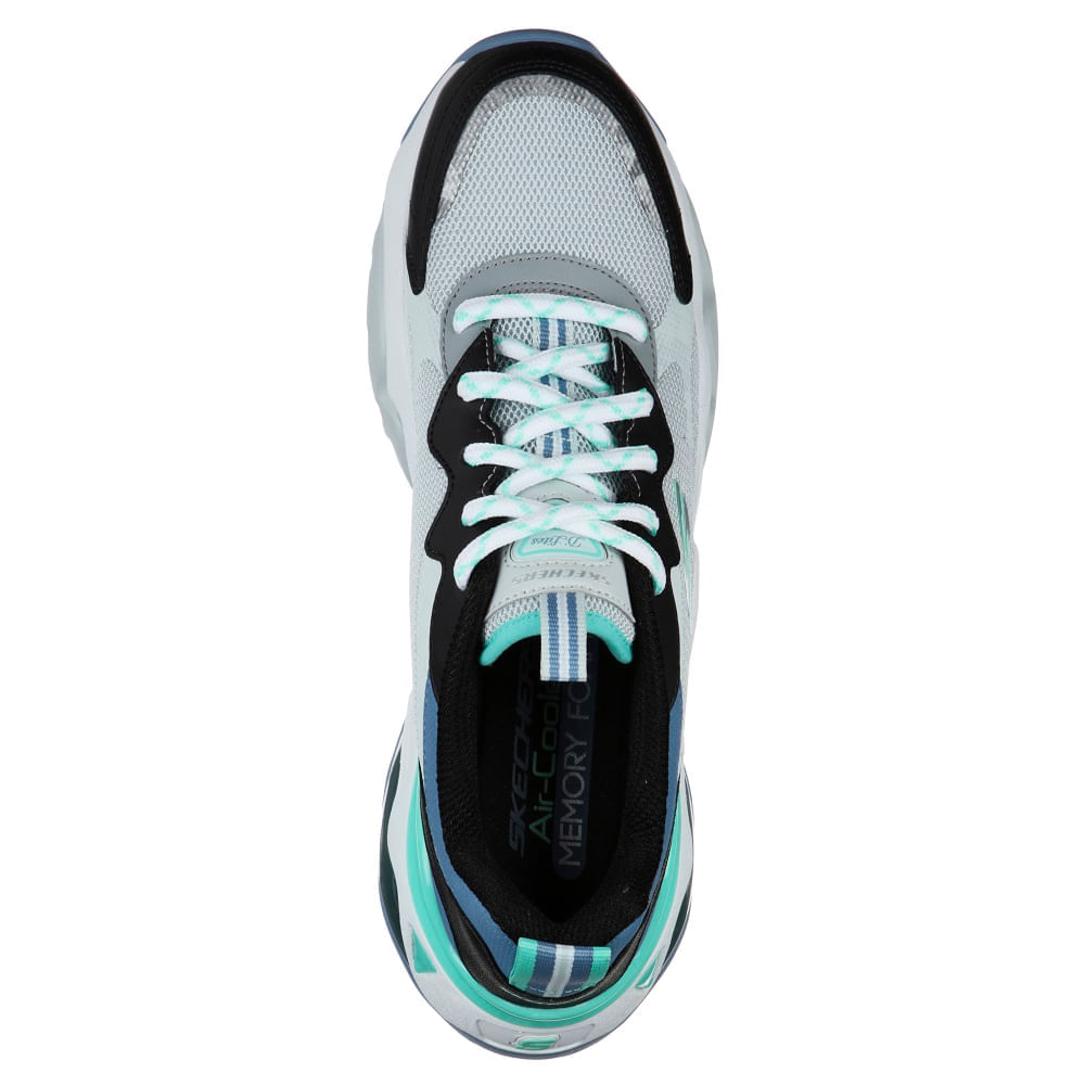 Zapatilla Skechers 149085-LGBK Celeste 