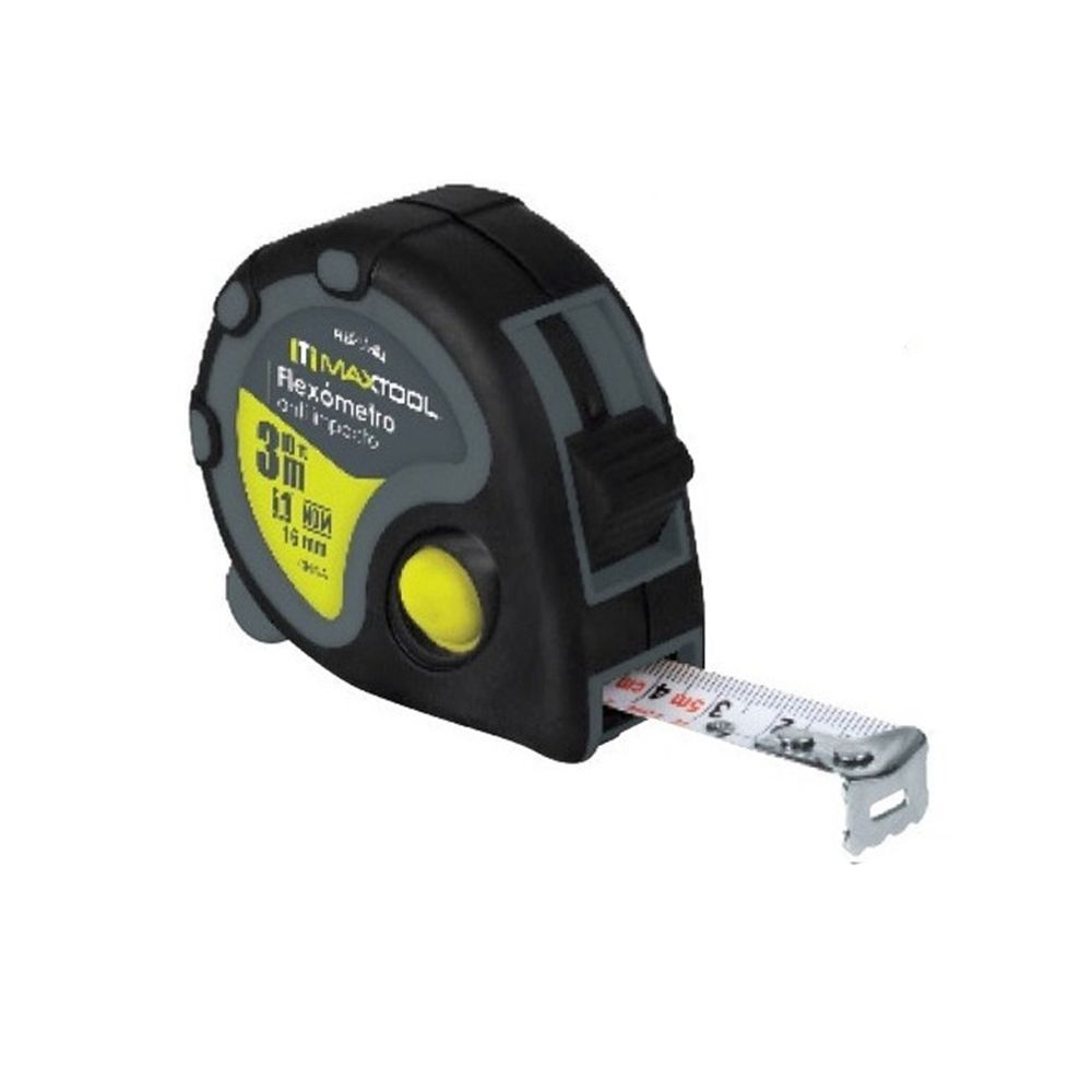 Flexómetro Maxtool De 3 M Anti Impacto