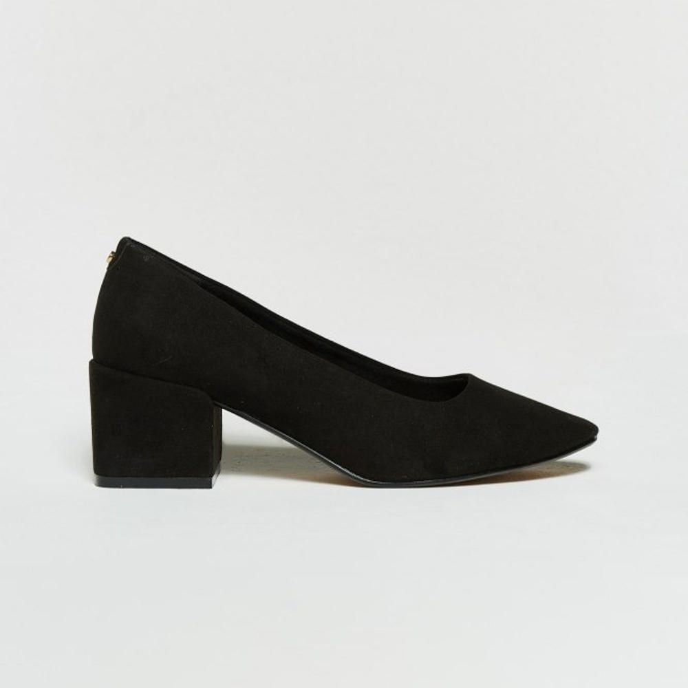 Zapato Sfera Mujer Tacón Medio Bloque Negro | Oechsle.pe - Oechsle