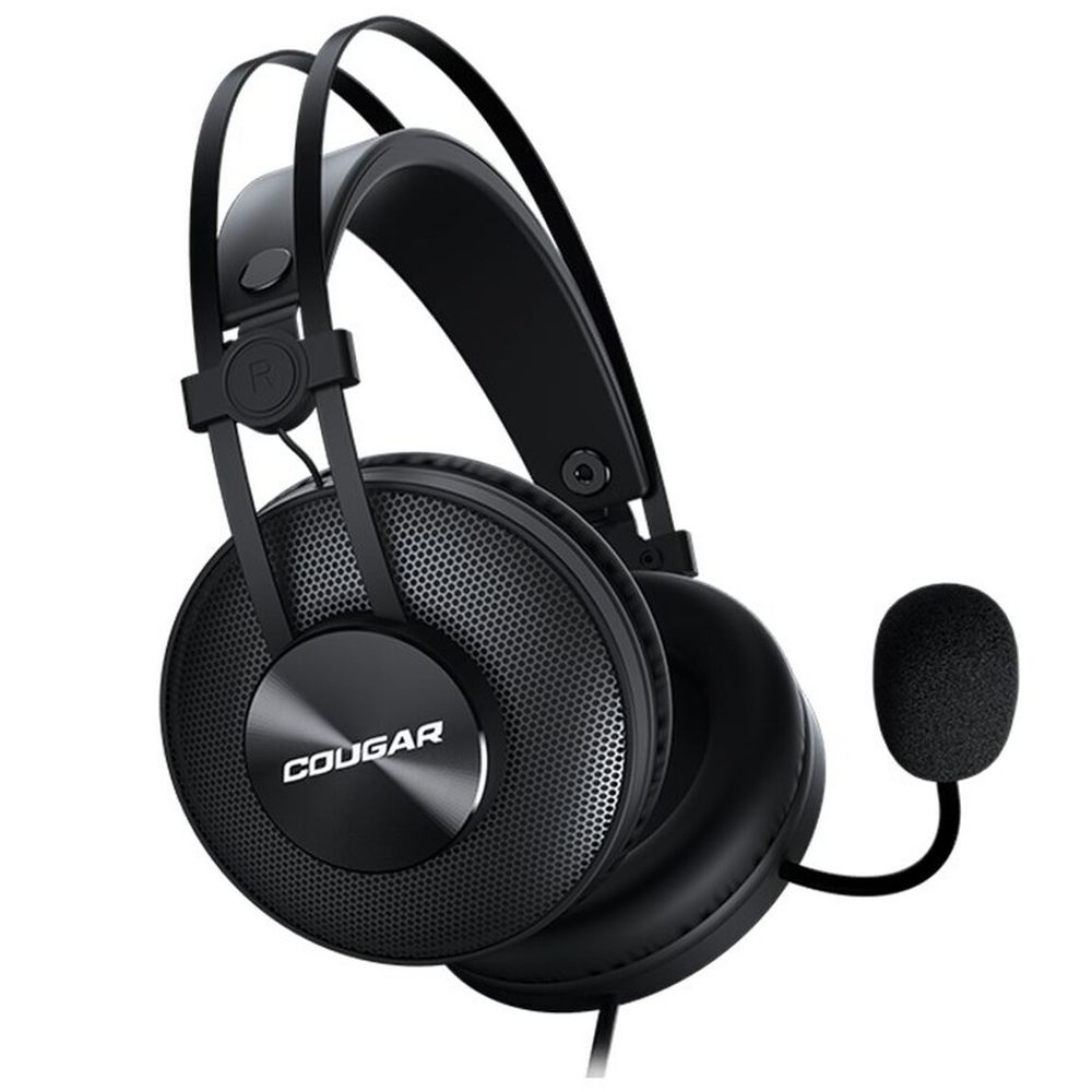 Auriculares Cougar Immersa Essentials Gaming Headset Diadema 40mm Negro - 3H350P40B0001