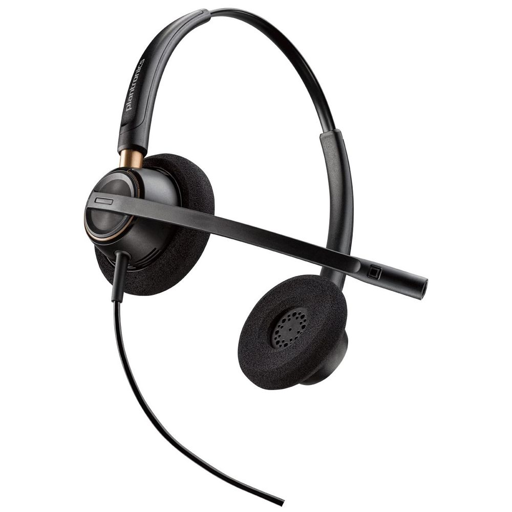 Auriculares Plantronics Encorepro Hw520v QD Headset - 89436-01