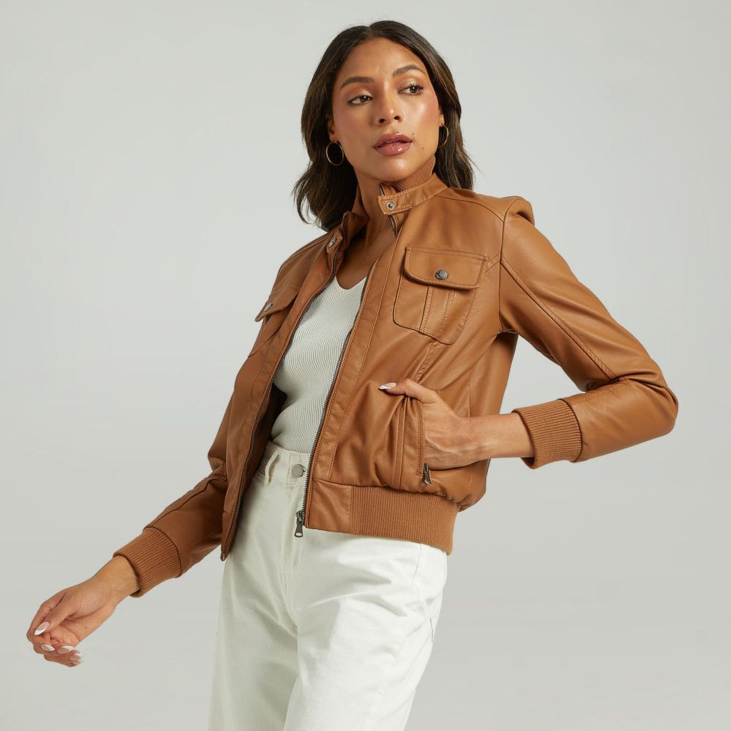 Casaca Rib Mujer | Oechsle.pe - Oechsle