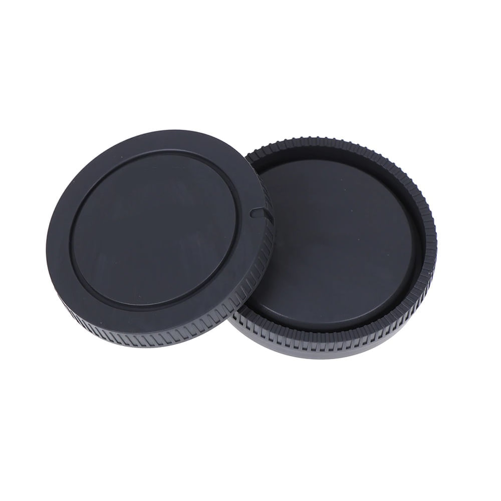 Tapa trasera de lente + tapa de cuerpo frontal de cámara para Sony E