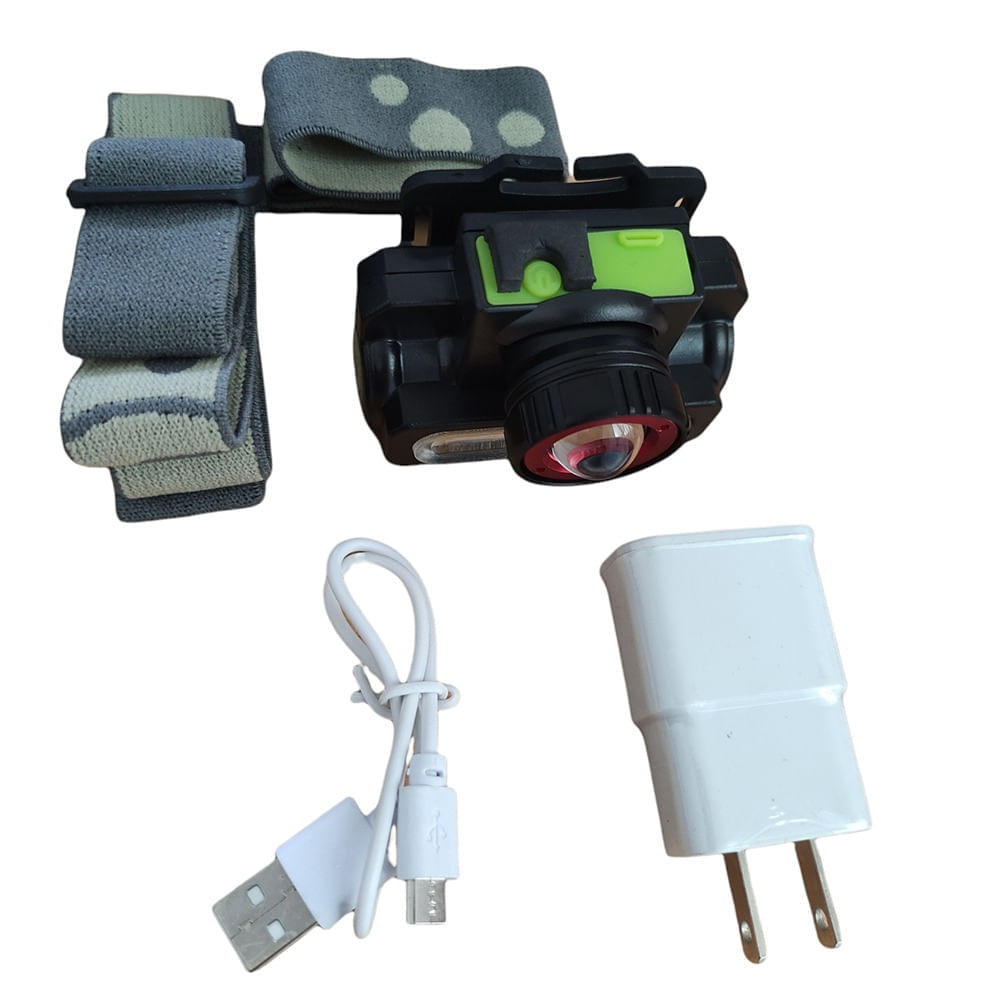 Combo Oferta 1 - Par De Luces Led Recargables USB - Frontal Y Posterior.  Envíos a todo Perú