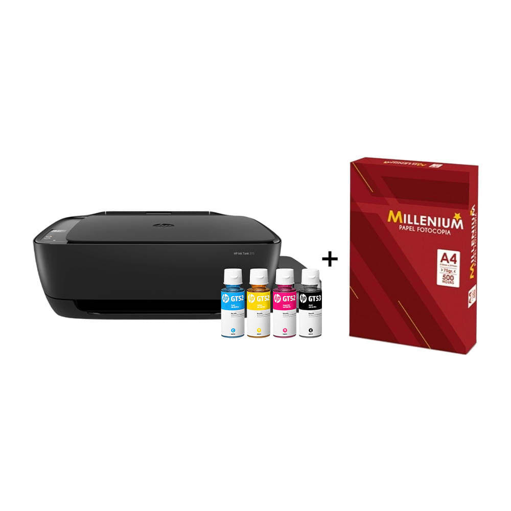 Impresora Multifuncional Hp Ink Tank 315 Tinta Color | Knasta Chile