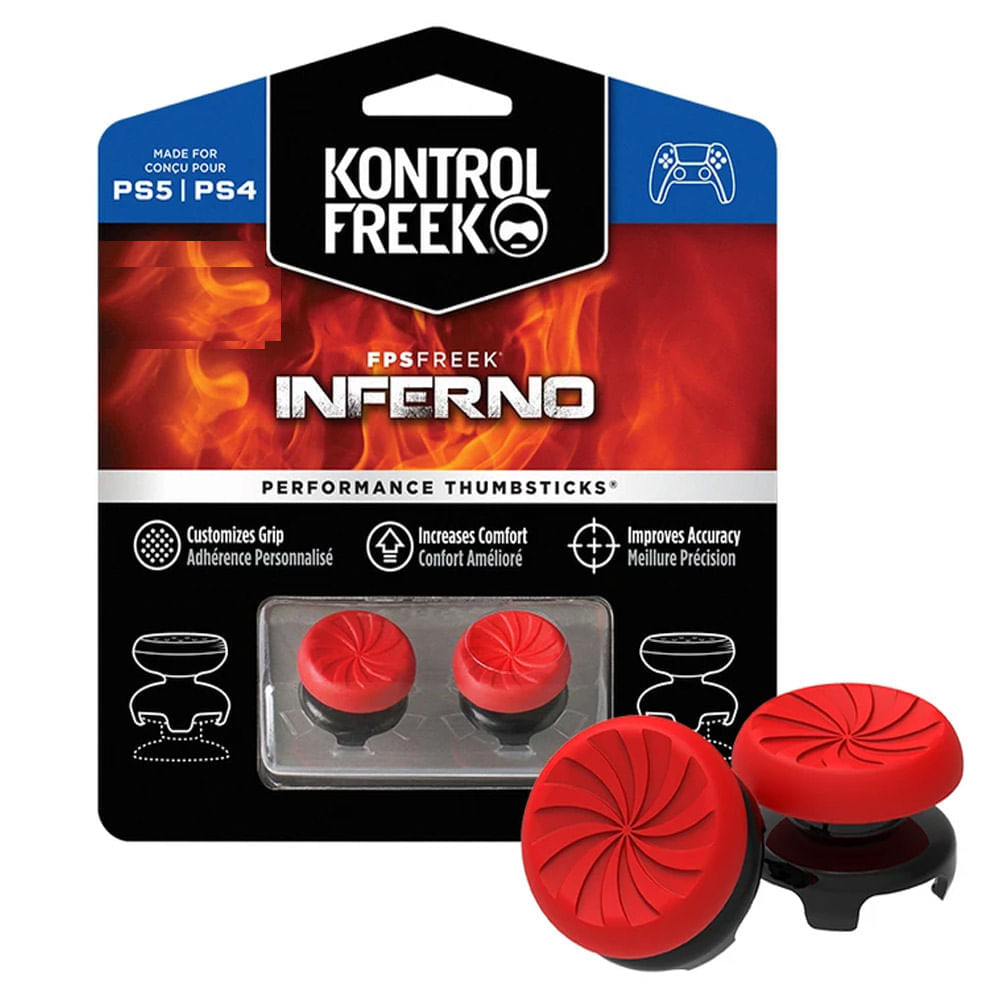 KontrolFreek Inferno para Mando PS4 PS5 Precision FpsFreek Coral