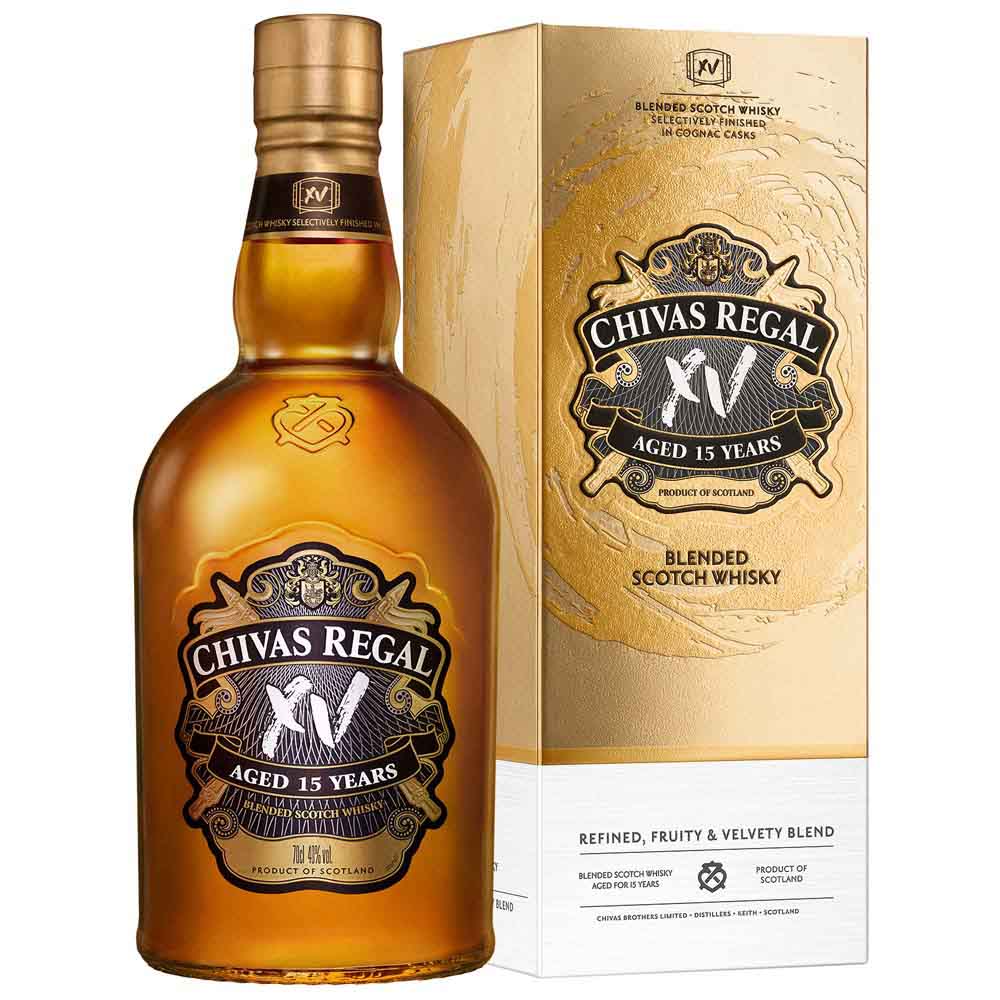 Whisky CHIVAS REGAL XV 15 Años Botella 700ml