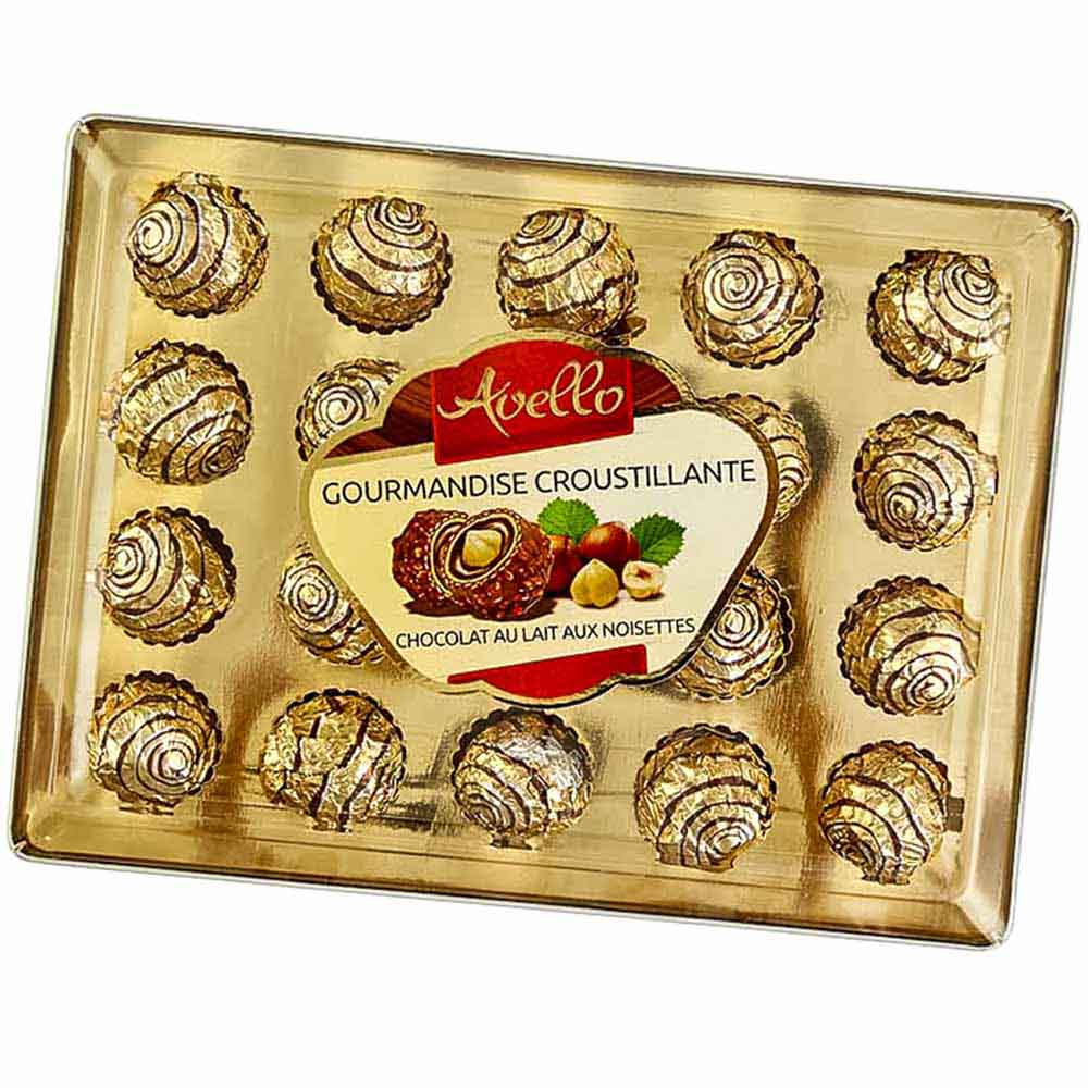 Bombones AVELLO Avellana Cofre Caja 20un