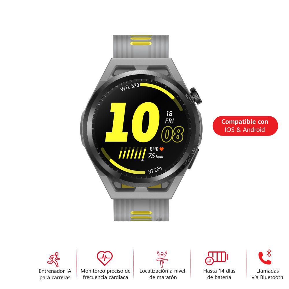 Watch Huawei GT Runner Grey/Yellow