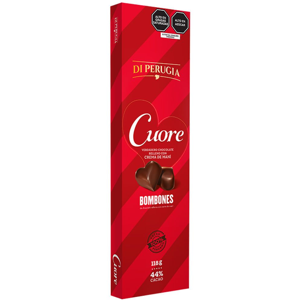 Bombones de Chocolates BRAVI Cuore Caja 118g
