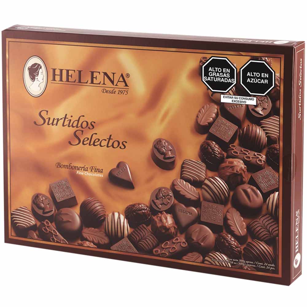 Bombones de Chocolate HELENA Surtidos Selectos Caja 300g