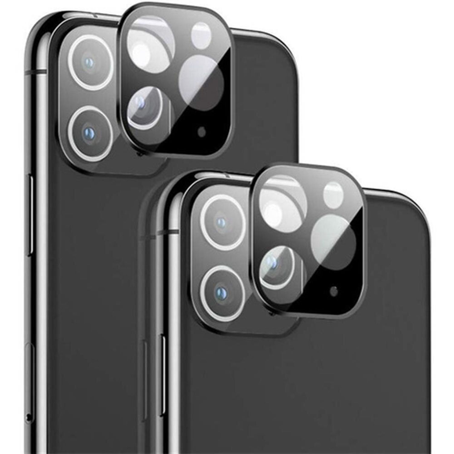Protector Pantalla Cobertura total Cristal Templado iPhone 15 Pro negro -  Comprar online