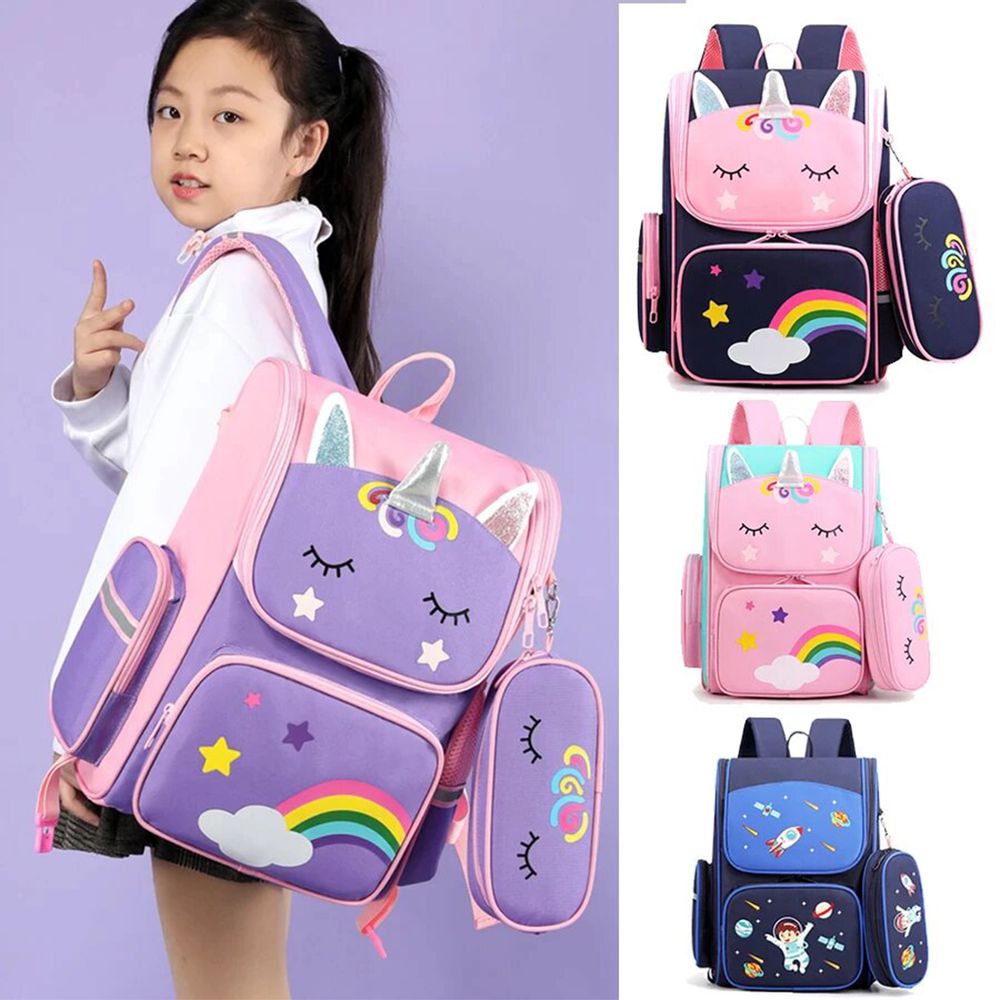 Mochila Impermeable Kawaii Unicornio+Super Mega Set de Arte y Dibujo para  Niñas 208 Piezas Rosado - Oechsle